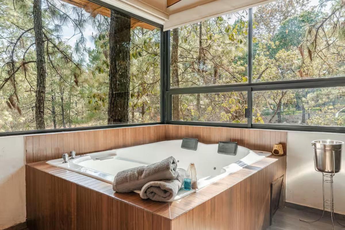 Cabanas Canada Del Ciervo Mazamitla Buitenkant foto